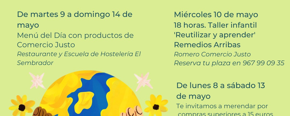 Comienza la Semana del Comercio Justo